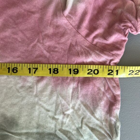 New Reef HURRICONE • CROPPED SS CREW Tie-Dye Cotton Tee Size L - Picture 5 of 7